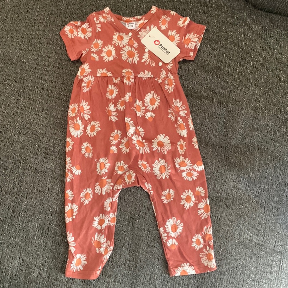 PatPat Baby Girl Daisy Jumper